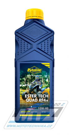 Olej motorový motocyklový Putoline Ester Tech Quad RF4+ 10W40 (balení 1L)