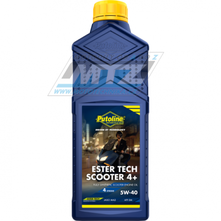 Olej motorov motocyklov Putoline Ester Tech SCOOTER 4+ 5W40 (balen 1L)