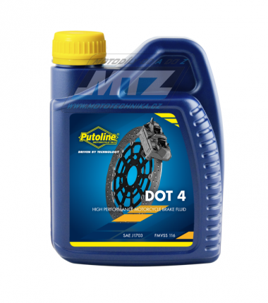 Kapalina brzdová Putoline DOT4 (balení 500ml)