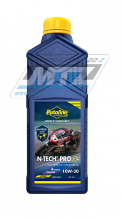 Olej motorov motocyklov Putoline N-TECH ROAD PRO R+ 10W30 (balen 1L)