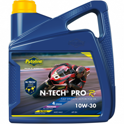 Olej motorov motocyklov Putoline N-Tech ProR+ Road 10W30 (balen 4L)