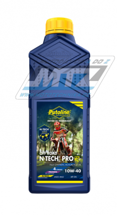 Olej motorov motocyklov Putoline N-TECH PRO OFFROAD 10W40 (balen 1L)