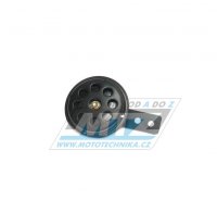 Houkačka/Klakson 12V - průměr 70mm - černá
