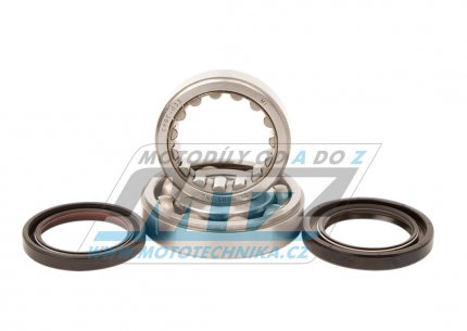 Ložiska klikové hřídele Honda CRF250R / 04-17 + CRF250X / 04-17 (sada 2ks včetně gufer)