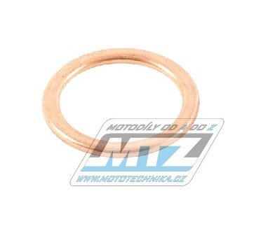 Těsnění výfuku (těsnění mezi motor a svody) - rozměry 26,5x34,5x3mm
