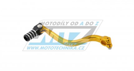Řadička (řadicí páka) Suzuki RM80+RM85 / 89-22 - zlatá