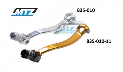 Řadička (řadicí páka) Suzuki RMZ450 / 05-07 - zlatá