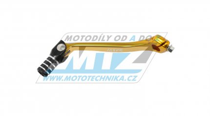 Řadička (řadicí páka) Suzuki RMZ250 / 10-24 - zlatá
