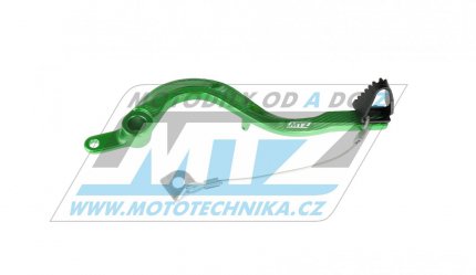 Pedál brzdy Kawasaki KXF450+KX450 / 06-20 + KLX450R / 06-20 - zelený