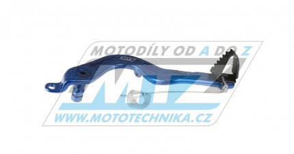 Pedál brzdy Yamaha YZ85 / 02-25 + YZ65 / 18-25 - modrý