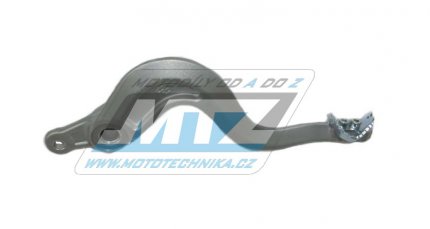 Pedál brzdy Gas Gas EC125+EC200+EC250+EC300 / 94-11 + 4takt / 01-13 - stříbrný
