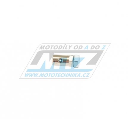 Koncovka lanka se šroubkem - rozměr 6x15mm