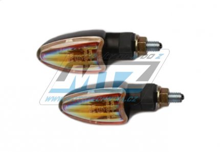 Blinkry Mini (tvar ipka/slza) - barva ern s neonovm krycm sklem