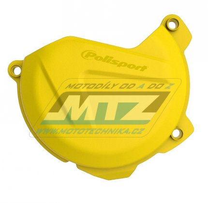 Kryt spojkového víka KTM 250SXF / 13-15 + 350SXF / 11-15 + 250EXCF / 14-16 + 350SXF / 11-15 + 350EXCF / 12-16 + 350 Freeride / 12-17 + Husqvarna FC250+FC350+FE250+FE350 + Husaberg FE250+FE350 - barva žlutá