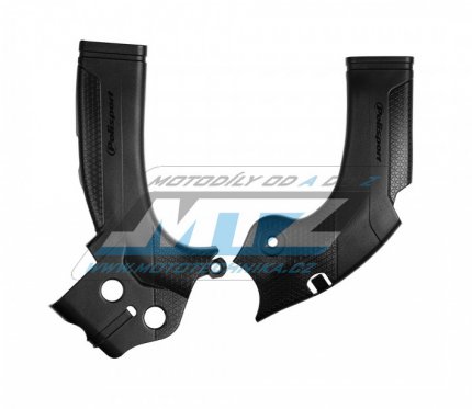 Kryty rámu - Yamaha YZF250 / 17-18 + YZF450 / 16-17 + WRF250 / 17-19 + WRF450 / 16-18 - barva černá