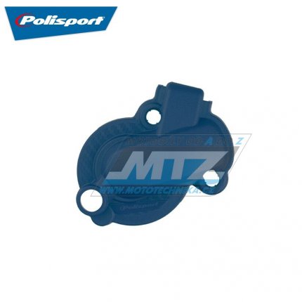 Kryt víka vodní pumpy - KTM 450SXF / 16-25 + 450EXC+500EXC / 17-25 + Husqvarna FC450 / 16-22 + FE450+FE501 / 17-23 + Gas-Gas MCF450+ECF450+ECF500 - barva modrá