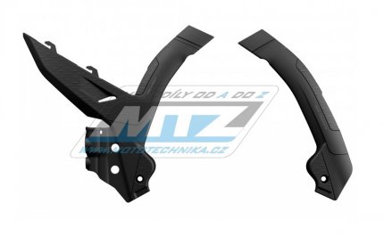 Kryty rámu - KTM SX+SXF+XC+XCF / 23-25 + EXC+EXCF+XCW+XCFW / 24-25 - barva černá