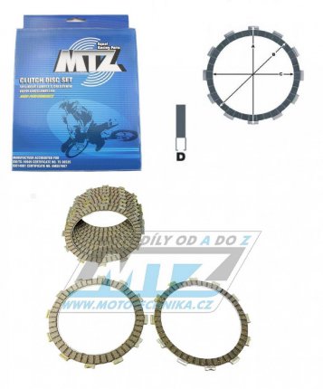 Lamely spojkov tec (s obloenm) MTZ 888-D5648-9 - KTM 450EXC+400EXC+530EXC / 08-11 + 560SMR / 06-07 + Husaberg FE390+FX450 / 10-12 + FE450+FE570 / 09-12