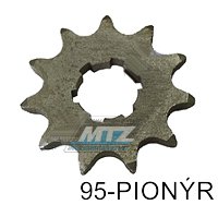 Koleko etzov (pastorek) 95-PIONR-12zub MTZ - Jawa 50 Pionr