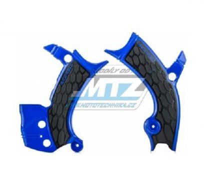 Kryty rámu Yamaha YZF250 / 19-23 + YZF450 / 18-22 + WRF450 / 19-23 + WRF250 / 20-24 + Fantic - barva modro-černá