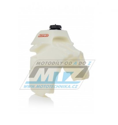 Nádrž Acerbis 12 litrů - KTM 150EXC+250EXC+300EXC + 250EXCF+350EXCF+450EXC+500EXC / 20-23 + KTM XC+XCW - barva natural, transparentní