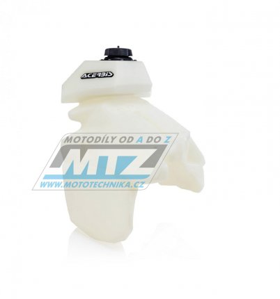 Nádrž Acerbis 15 litrů - Husqvarna  FE250+FE350+FE450+FE501 + TE250i+TE300i  / 20-23 + FE350S+FE450S / 22-23 + TX300i / 20-22 - barva natural, transparentní