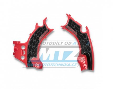 Kryty rmu Honda CRF450R+CRF450RX / 21-24 + CRF250R / 22-24 - barva erveno-ern