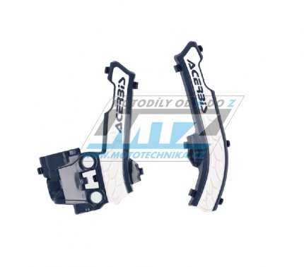 Kryty rámu Gas-Gas MC50+MCE 5 / 21-23 + Husqvarna EE5 / 20-23 + TC50 / 17-23 + KTM 50SX / 16-23 + SX-E 3 / 23 + SX-E 5 / 20-23 - barva modro-bílá