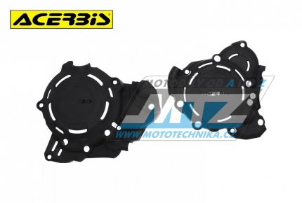 Kryty spojkového víka a víka zapalování Acerbis - Husqvarna TC250+TX300i / 23 + KTM 250SX+300SX + 250XC TPI+300XC TPI / 23 - barva černá