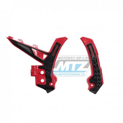 Kryty rámu Gas-Gas MC+MCF / 24-25 + EC+ECF / 24-25 + EX+EXF - barva červeno-černá