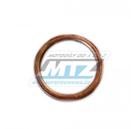 Těsnění výfuku (těsnění mezi motor a svody) - rozměry 34,7x43x4,3mm