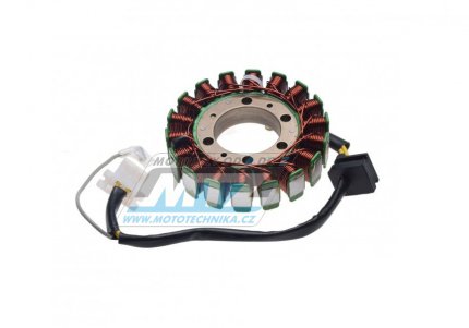 Stator genertoru (alterntor) - Stator Kawasaki ZL600 Eliminator / 96-97 + ZX600 Ninja 600R / 88-97 + GPZ600R+GPX600R