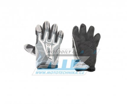 Rukavice dětské Alpinestars Dual - černo-šedé (velikost XXXS)