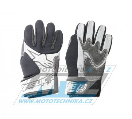 Rukavice Alpinestars Neopren - černo-šedé - velikost XS