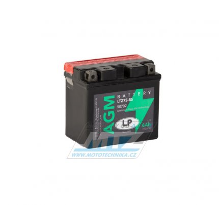 Baterie (akumulátor motocyklový) YTZ7S-BS (12V-6Ah)