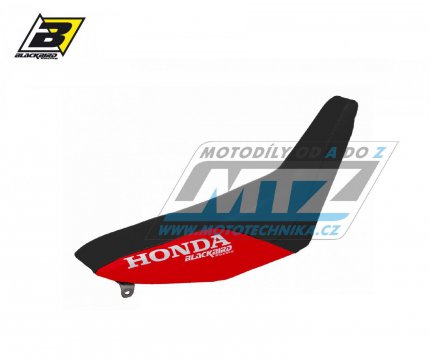Potah sedla Honda XR600 / 88-99 - barva černo-červená