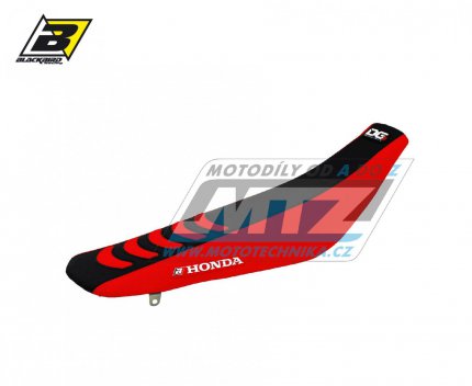 Potah sedla Honda CRF250R / 18-21 + CRF450R / 17-20 + CRF450X / 17-25 - barva erno-erven - typ potahu DG3