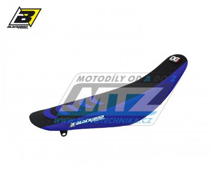 Potah sedla Yamaha YZF250 / 10-13 - barva černo-modrá - typ potahu DG3