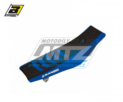 Potah sedla Yamaha YZF250 / 19-23 + YZF450 / 18-22 + WRF250 / 20-23 + WRF450 / 19-23 - barva černo-modrá - typ potahu DG3