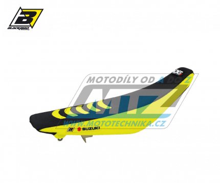 Potah sedla Suzuki RM125+RM250 / 01-12 - barva černo-žlutá - typ potahu DG3