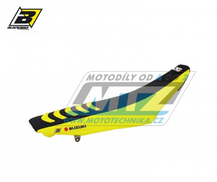 Potah sedla Suzuki RMZ250 / 07-18 - barva černo-žlutá - typ potahu DG3