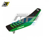 Potah sedla Kawasaki KX85 / 14-25 - barva černo-zelená - typ potahu DG3