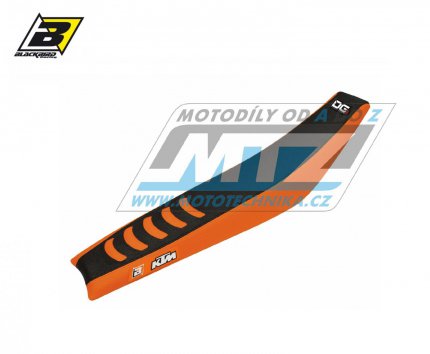Potah sedla KTM EXC / 98-07 + SX+SXF / 98-06 - barva erno-oranov - typ potahu DG3