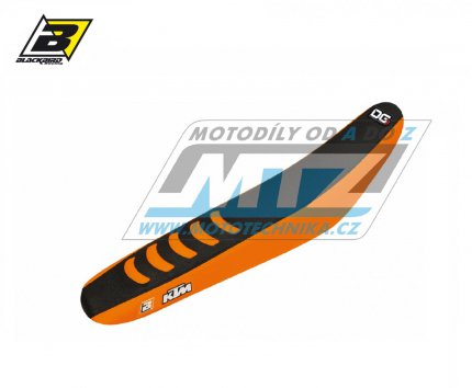 Potah sedla KTM EXC+EXCF / 20-23 + SX+SXF / 19-22 - barva černo-oranžová - typ potahu DG3
