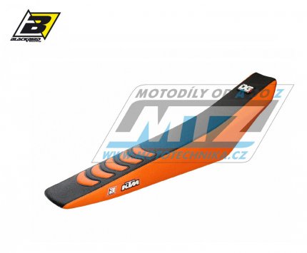 Potah sedla KTM SX+SXF / 23-25 - barva černo-oranžová - typ potahu DG3