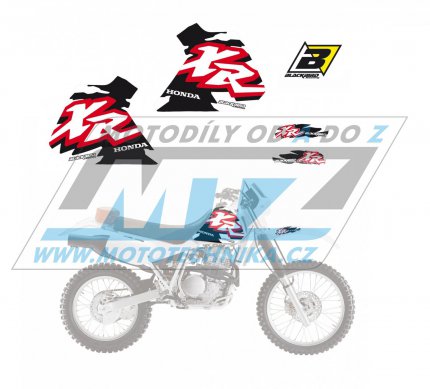 Polepy na motocykl (sada polepů Original) Honda XR250+XR350 / 88-95 - typ polepů Original Graphic
