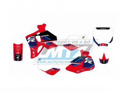 Polepy na motocykl (sada polep Dream) Honda CR80 / 96-02 - typ polep Dream5