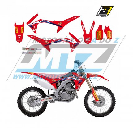 Polepy na motocykl (sada polep Graphics) Honda CRF250R / 14-17 + CRF450R / 13-16 - typ polep Replica Team HRC