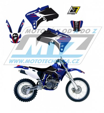 Polepy na motocykl (sada polep Dream) Yamaha WRF250+WRF400+WRF426 / 98-02 - typ polep Dream4