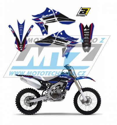 Polepy na motocykl (sada polepů Dream) Yamaha YZF450 / 10-13 - typ polepů Dream4